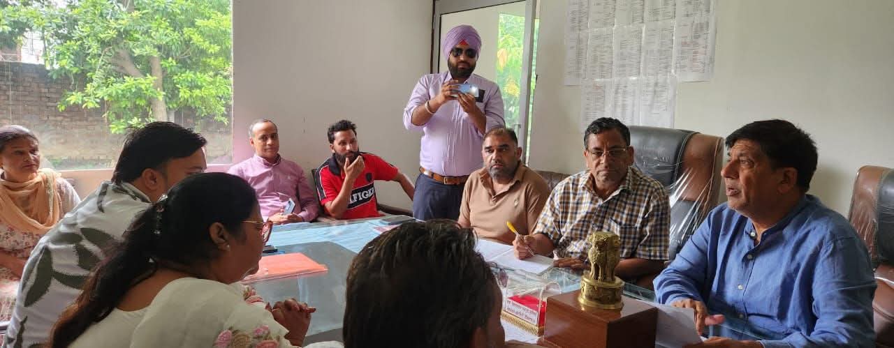 MLA Brahm Shankar Jimpa listened to people's problems.